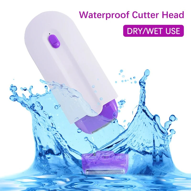 2 In 1 USB Rechargeable Painless Cordless Hair Removal Facial